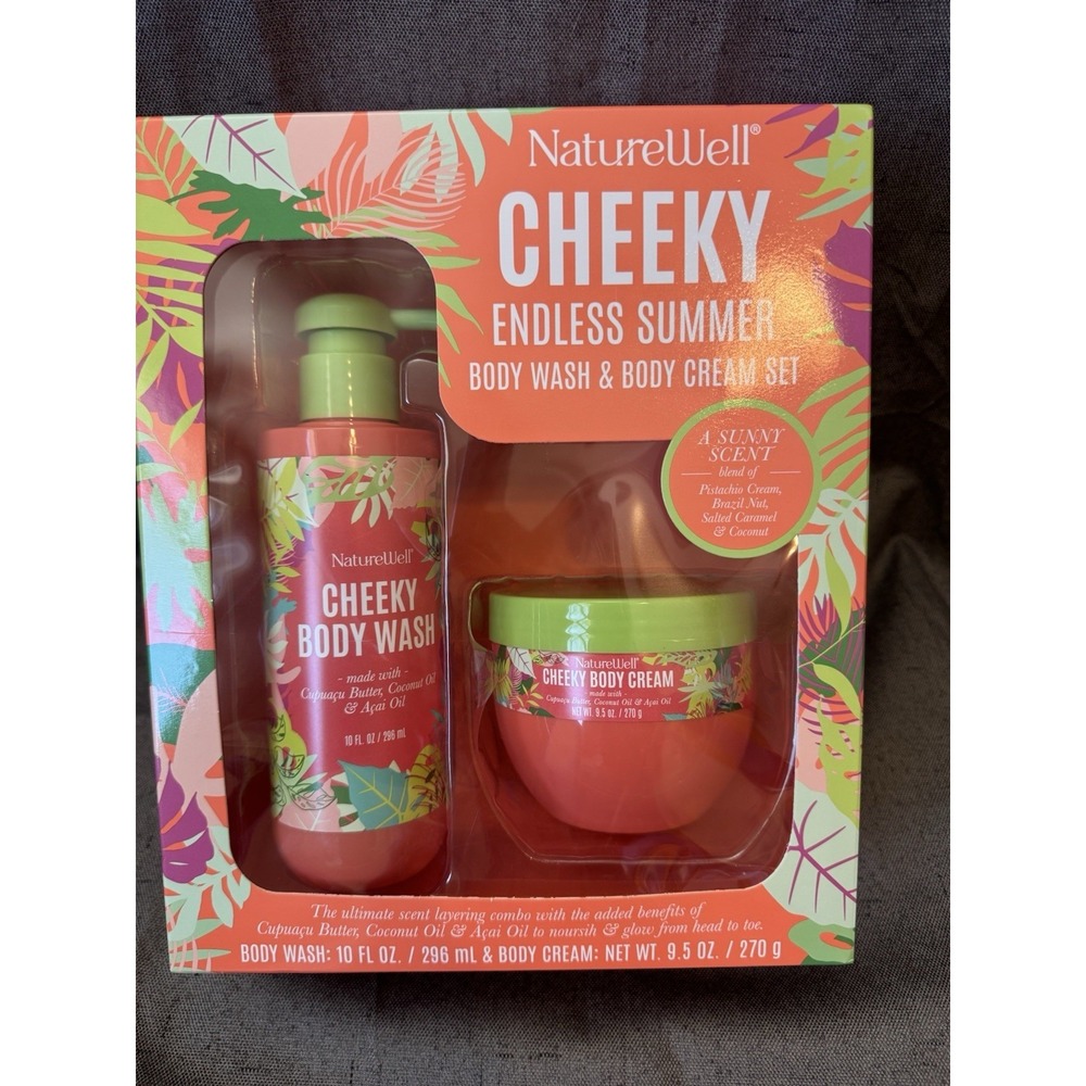 Be Well By Nature Well CHEEKY Body Cream Body wash Easter Gift ~ ENDLESS SUMMER